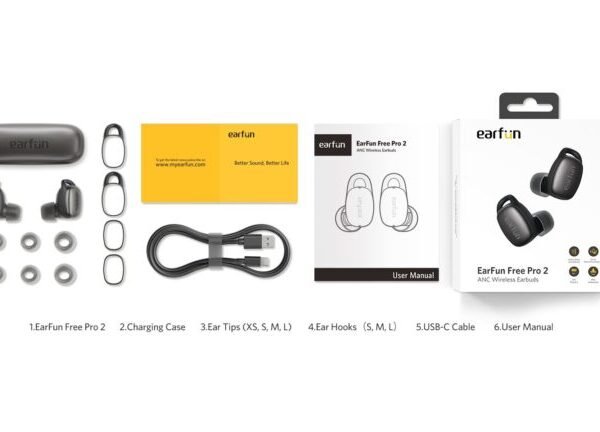 Tai Nghe True Wireless Chống Ồn Earfun Free Pro 2