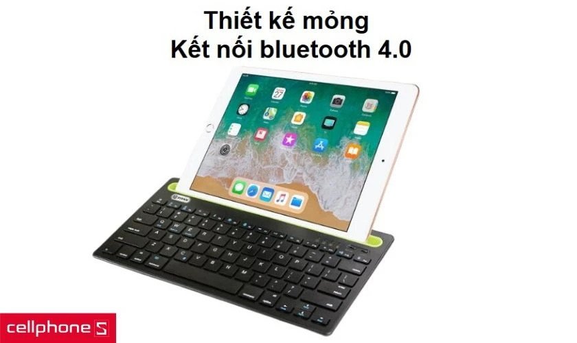 Bàn phím bluetooth Titan KB02 cho điện thoại, máy tính bảng