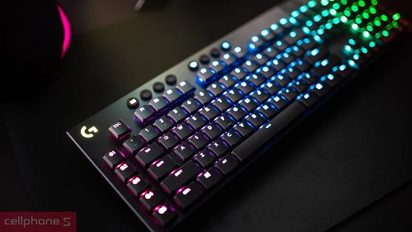 Bàn phím không dây Logitech với thiết kế phím tròn độc đáo
