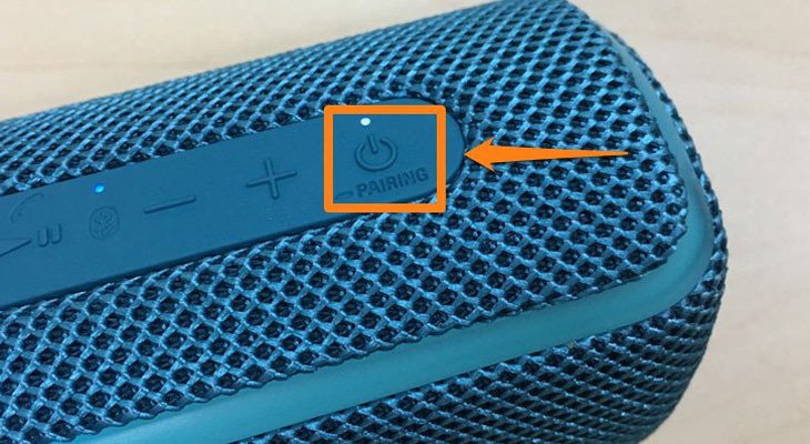 Bật chế độ ghép nối trên loa Bluetooth để kết nối tivi Sony