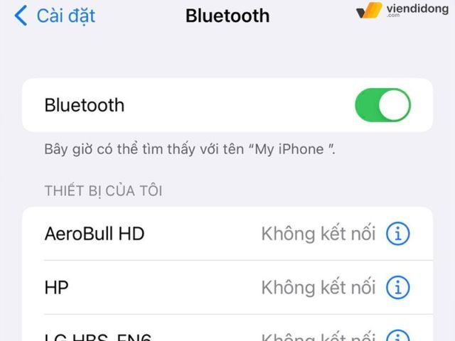 Cá nhân hóa tên Bluetooth trên iPhone để dễ nhận diện