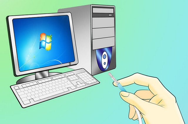 Cắm tai nghe vào máy tính