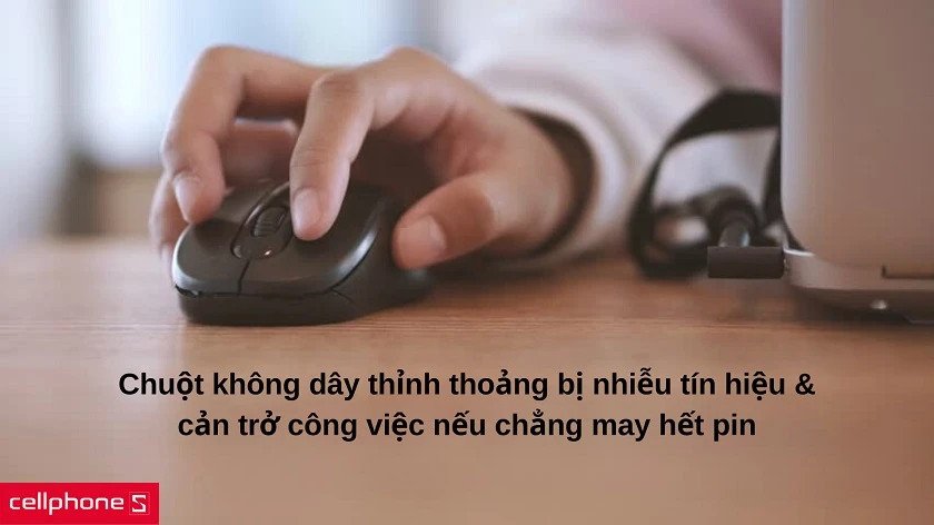 Chuột không dây bluetooth và các hạn chế trong môi trường công cộng