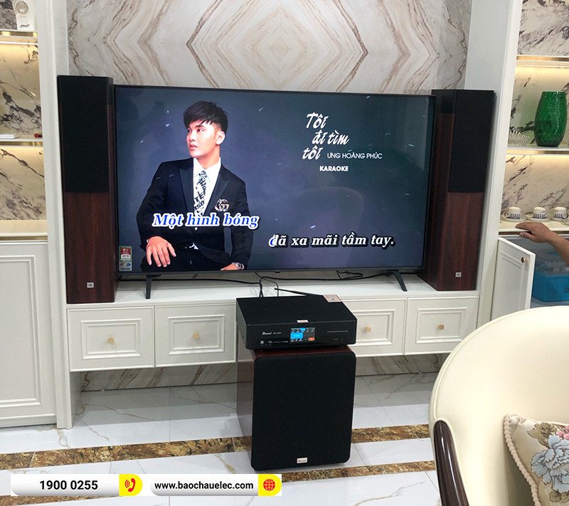 Dàn nghe nhạc JBL tại nhà khách hàng
