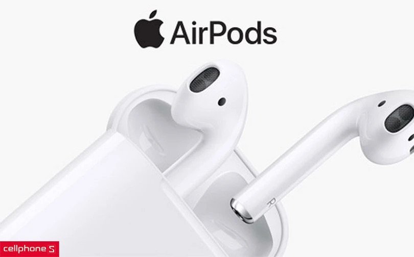 Dòng tai nghe iPhone không dây chính hãng AirPods phổ biến