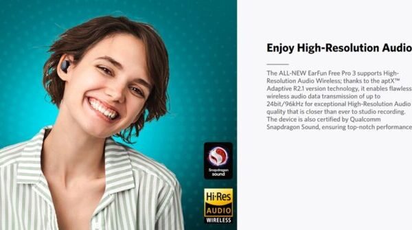 Tai Nghe True Wireless Earfun Free Pro 3 Tai Nghe True Wireless Earfun Free Pro 3