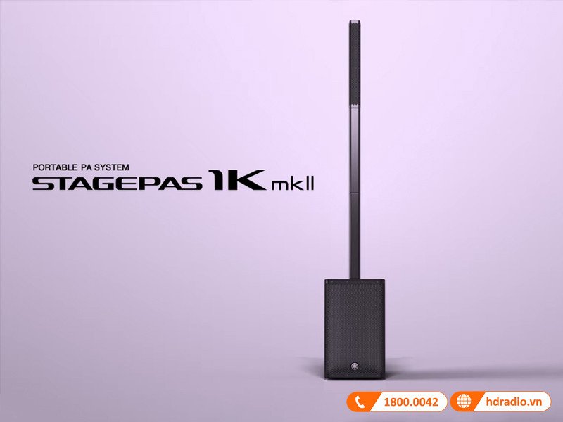 Hệ thống loa Yamaha Stagepas 1K MK2 (II) với loa cột và loa siêu trầm