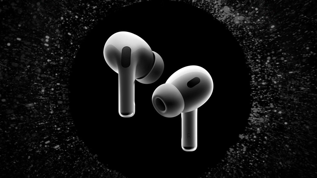 Hộp sạc tai nghe bluetooth Airpods đang mở hé lộ thiết kế earbuds