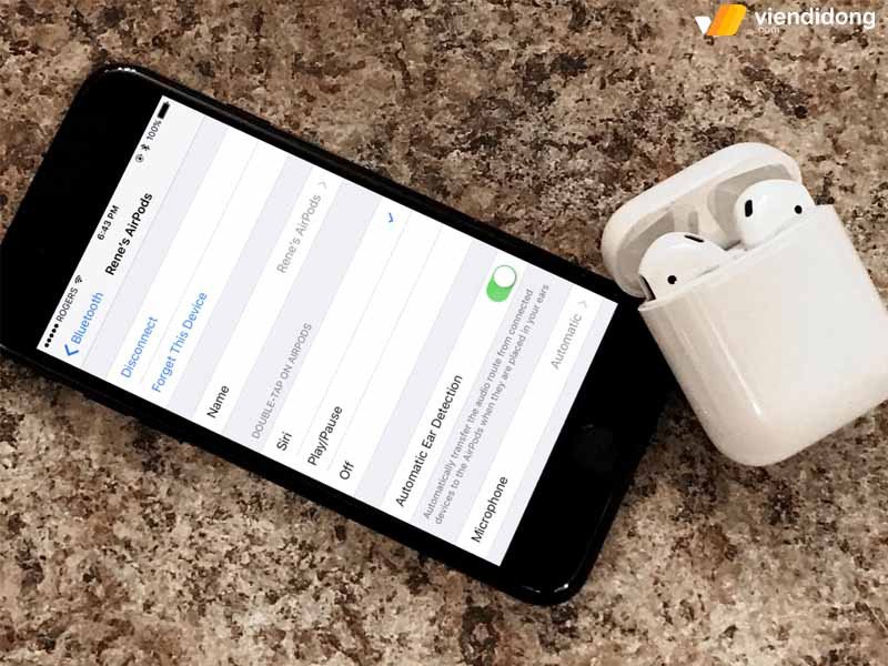 iPhone hiển thị các lợi ích của việc đổi tên Bluetooth