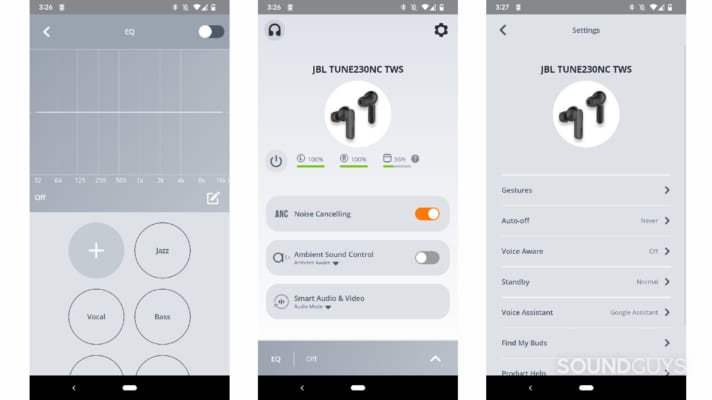 jbl-tune-230nc-tws-app-screenshots-712x400-1 Tai Nghe True Wireless Chống Ồn JBL Tune 230NC TWS