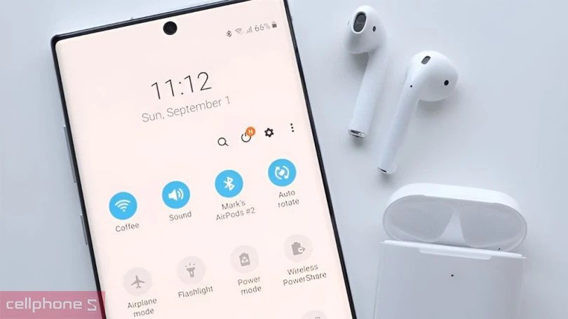 Kết nối tai nghe Apple với thiết bị Android qua Bluetooth