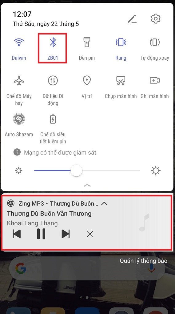 Kiểm tra kết nối tai nghe không dây bằng cách phát nhạc trên điện thoại
