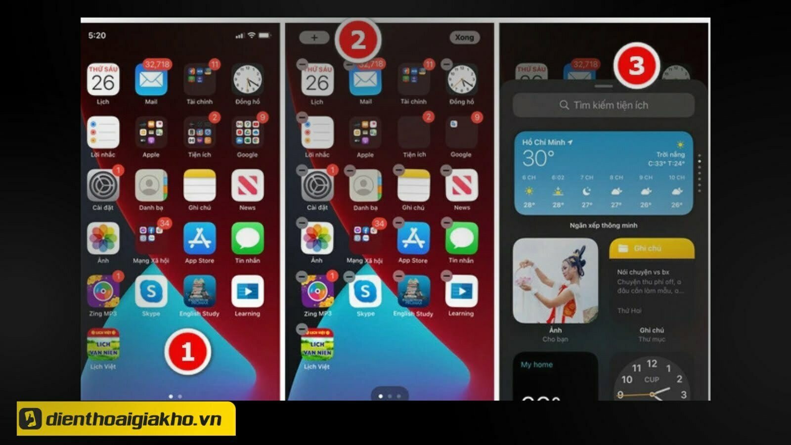 Kiểm tra pin tai nghe bluetooth qua widget