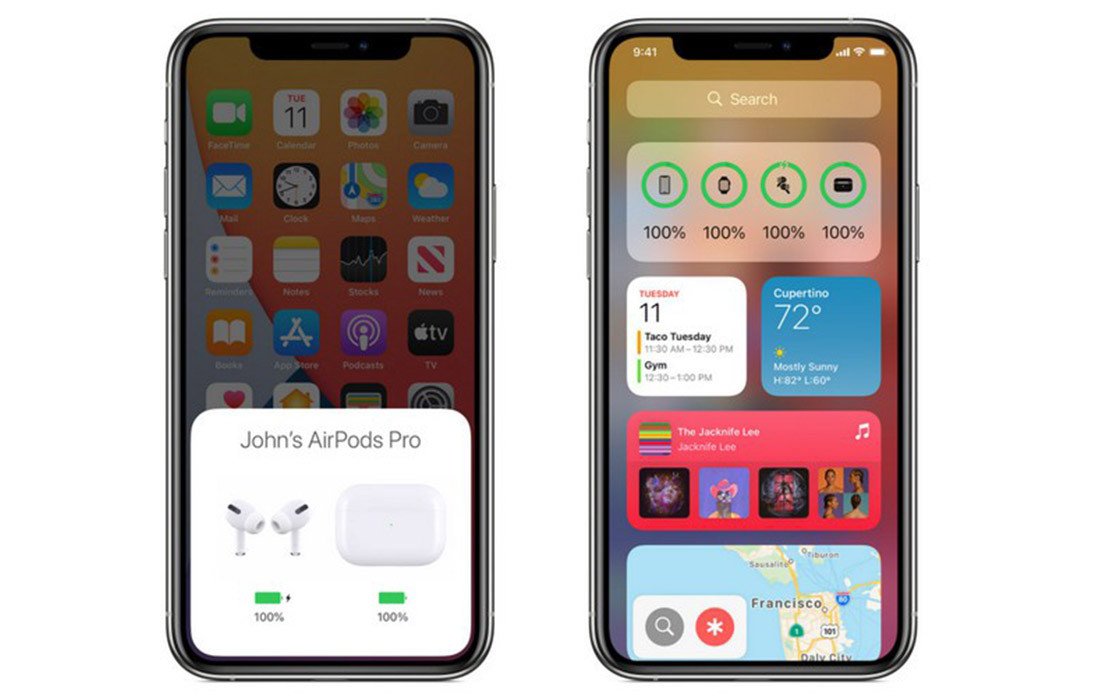Kiểm tra tình trạng sạc của Airpod trên màn hình điện thoại