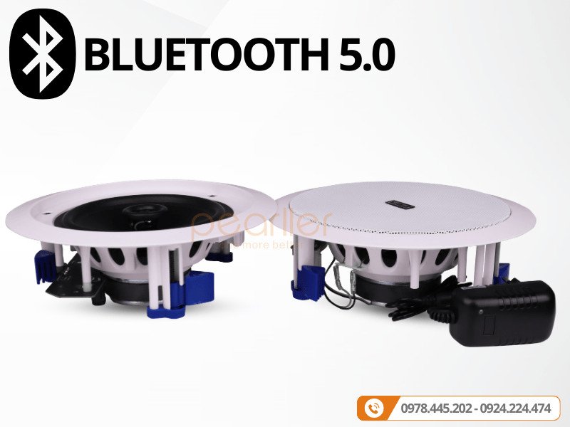 Loa âm trần bluetooth kết nối linh hoạt với smartphone qua Bluetooth