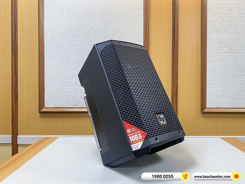Loa biểu diễn di động Electro Voice Everse 8 với pin tích hợp, màu đen mạnh mẽ