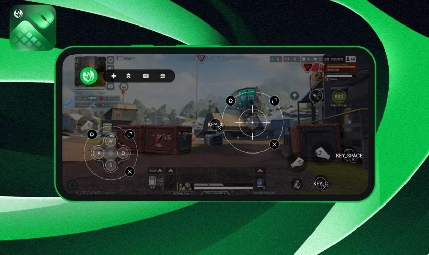 Mantis Gamepad Pro Beta hỗ trợ chơi game bằng bàn phím Bluetooth
