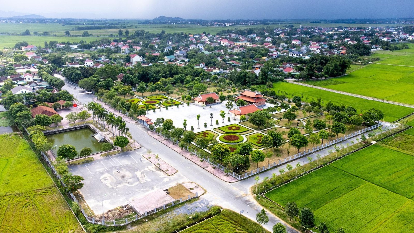 một góc Huyện Hưng Nguyên, nơi cần chú ý khi tra cứu phạt nguội
