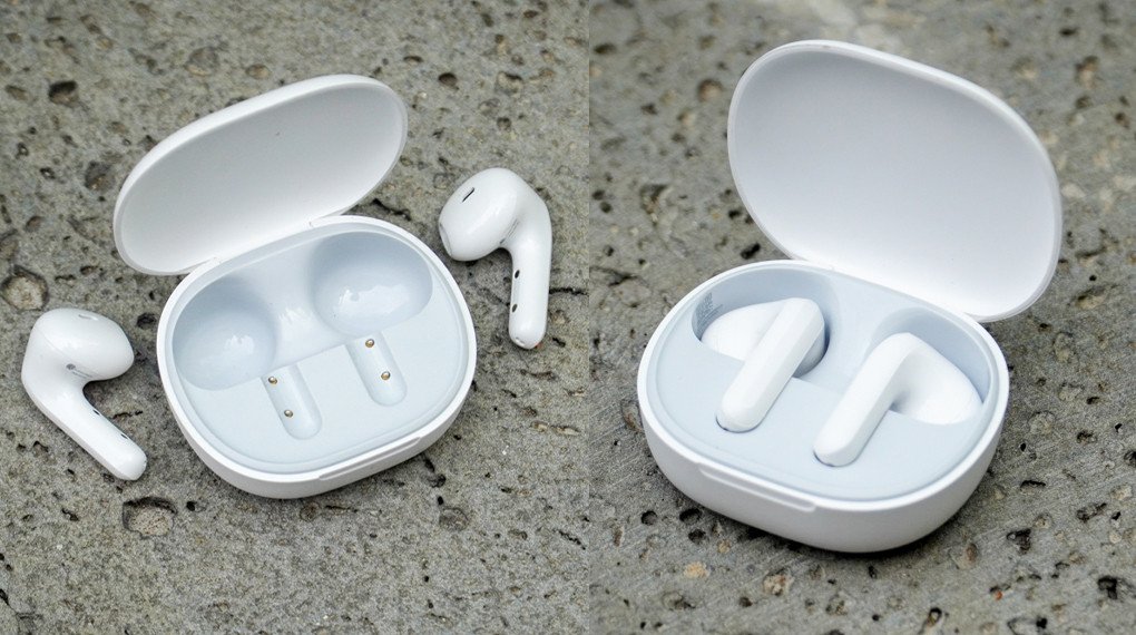 Nam châm giữ tai nghe Redmi Buds 4 Lite chắc chắn trong hộp sạc tiện lợi