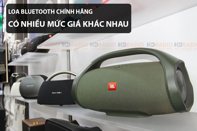Phân khúc giá loa bluetooth chính hãng đa dạng
