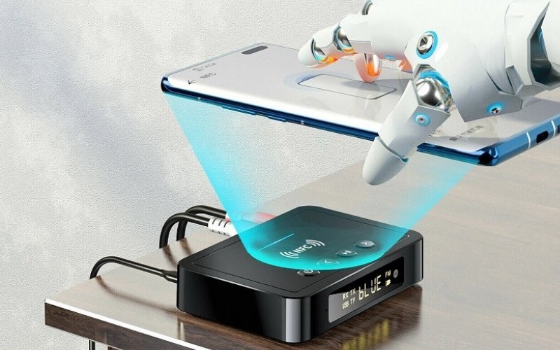ROGTZ FM 3, bộ adapter Bluetooth 5.0 với nhiều cổng kết nối, tương thích amply cao cấp.