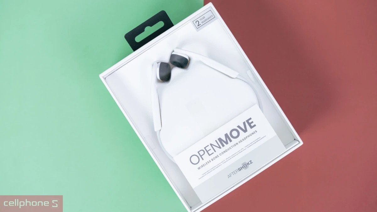 Shokz Open Move với khả năng chống bụi và nước theo chuẩn IP55