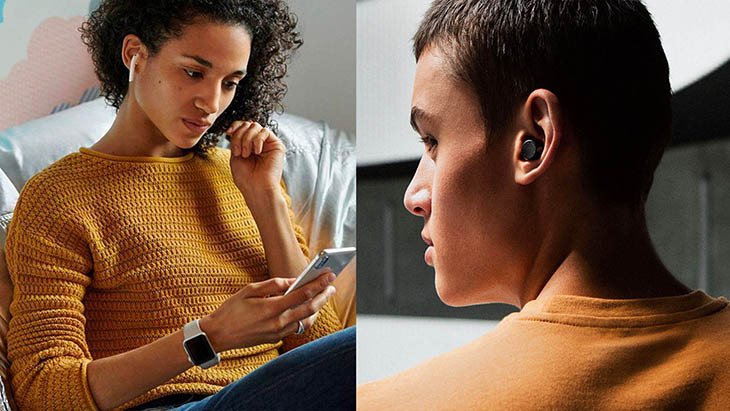 Sơ đồ cơ chế hoạt động kết nối bluetooth của tai nghe true wireless