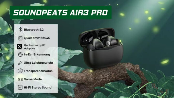 Tai Nghe True Wireless Chống Ồn Soundpeats Air3 Pro