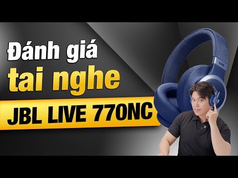 Tai nghe Bluetooth JBL LIVE 770NC với 4 micro và công nghệ chống ồn chủ động
