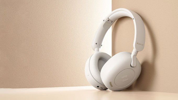 Tai nghe chụp tai Havit H655BT màu trắng thanh lịch
