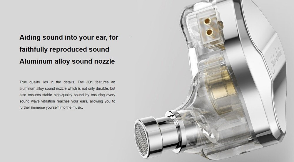 Tai nghe FiiO JD1 - Type-C với cụm phím điều khiển và micro
