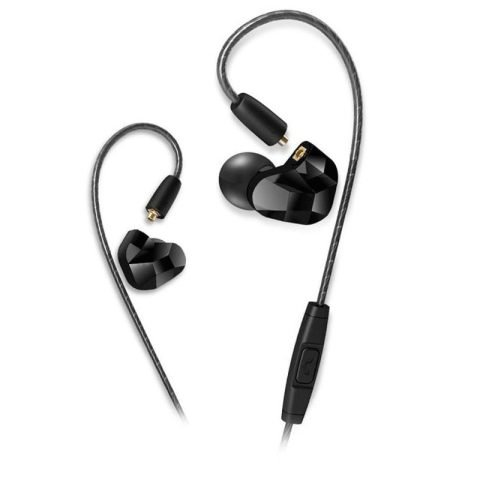 Tai nghe Moxpad X9 với thiết kế in-ear màu đen