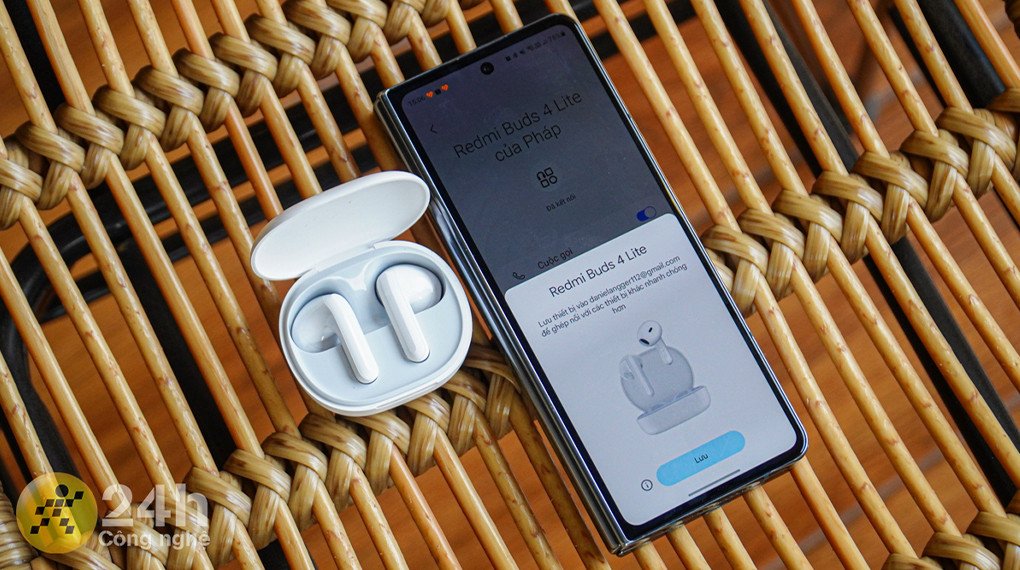 Tai nghe Redmi Buds 4 Lite kết nối Bluetooth 5.3 ổn định với điện thoại