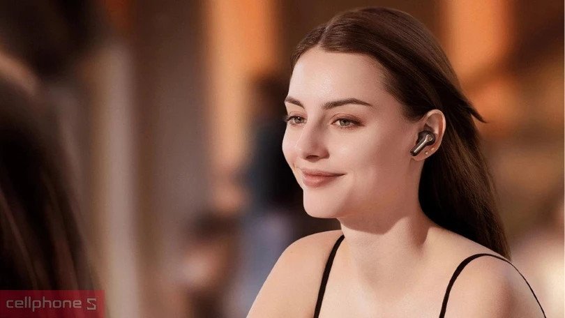 Thiết kế in-ear thoải mái của tai nghe Soundpeats Capsule 3 Pro Plus