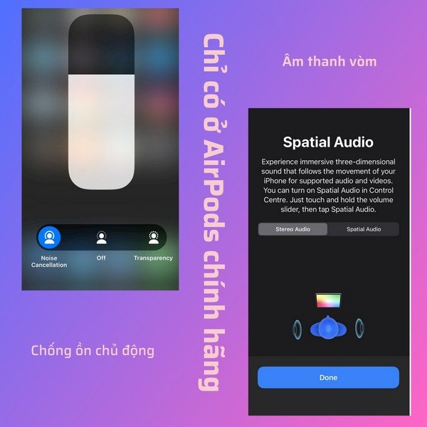 Tính năng đặc biệt chỉ có ở tai nghe AirPod chính hãng