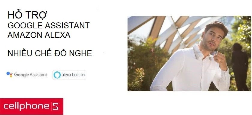 Trải nghiệm các tính năng thông minh và thời lượng pin 10 giờ ấn tượng của tai nghe Sony WI-1000XM2