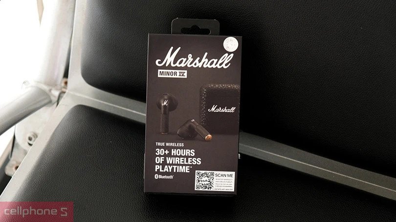 Trải nghiệm chất âm sống động với tai nghe Marshall Minor 4 khi đeo trên tai