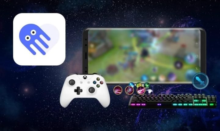 Ứng dụng Octopus hỗ trợ chơi game bằng bàn phím Bluetooth