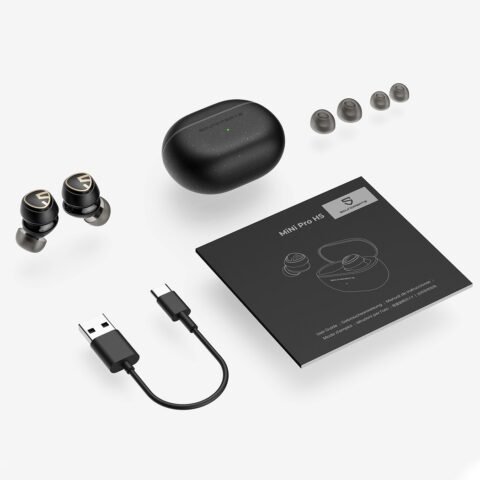 Tai Nghe True Wireless Chống Ồn Hires Soundpeats Mini Pro HS