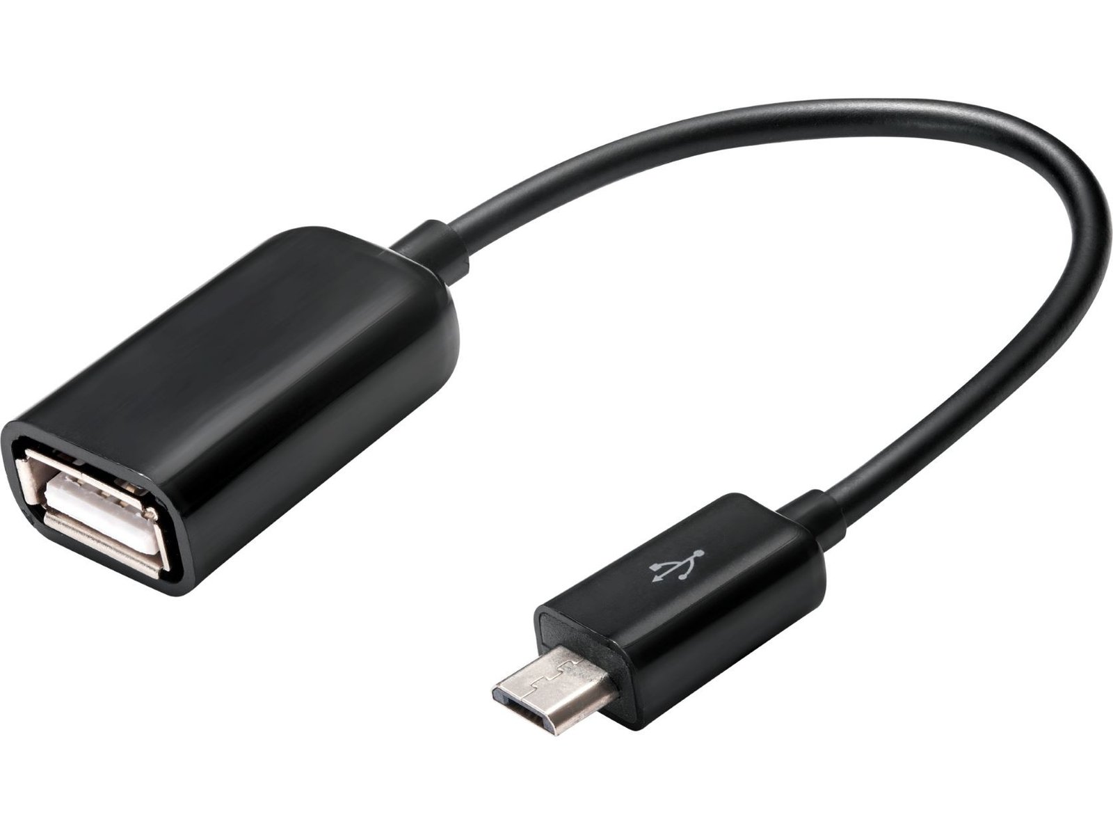 Adapter OTG kết nối bàn phím có dây với smartphone Android