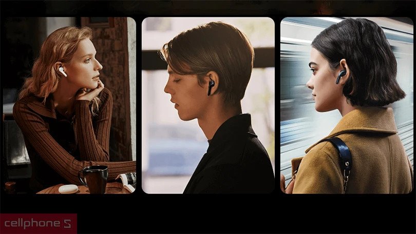 Biểu đồ minh họa ba chế độ chống ồn của tai nghe không dây Xiaomi Buds 3