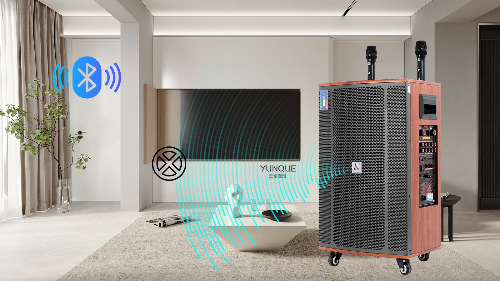 Biểu đồ sóng vô tuyến bị nhiễu loạn, thể hiện sự gián đoạn tín hiệu Bluetooth do app phá sóng Bluetooth gây ra.