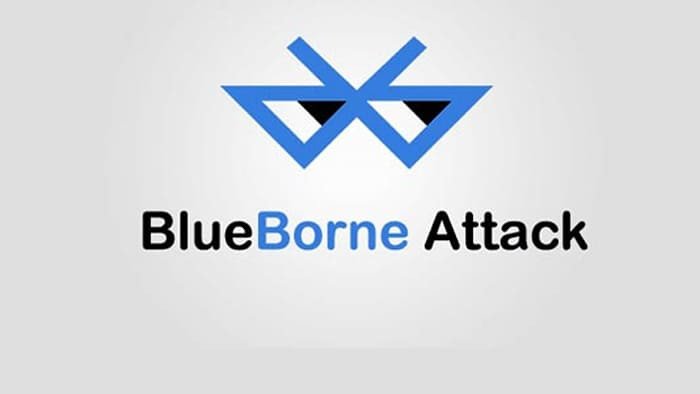 Biểu tượng ứng dụng BlueBorne trên màn hình điện thoại, minh họa một loại app phá sóng Bluetooth chuyên biệt.