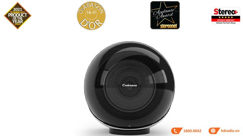 Cabasse The Pearl Akoya, loa bluetooth cao cấp với chất âm bass mạnh mẽ, công nghệ tiên tiến.