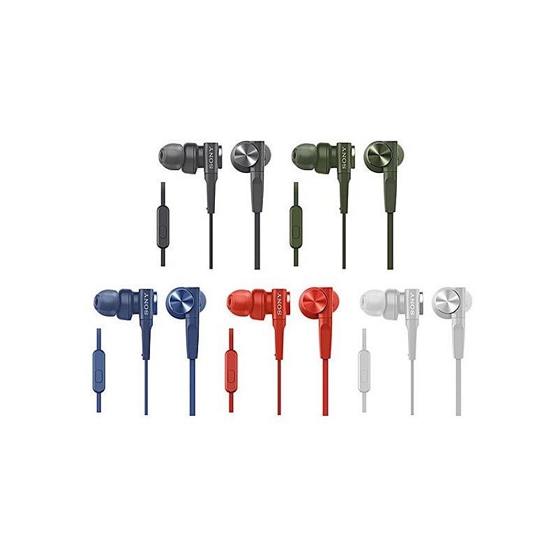 Các phụ kiện đi kèm tai nghe Sony Extra Bass XB55AP