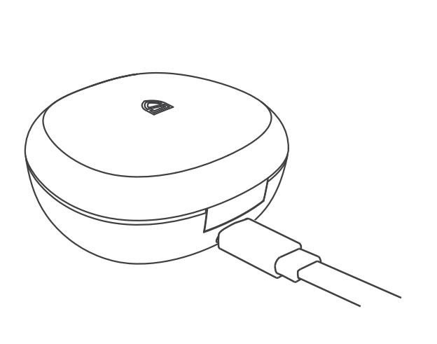 cách sạc hộp đựng tai nghe SoundPEATS Life Lite tiện lợi