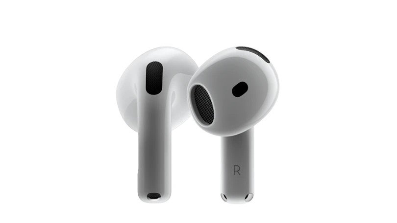 Cận cảnh hộp sạc và tai nghe AirPods 4, gợi ý về sự hoàn thiện của **AirPods Pro 4**