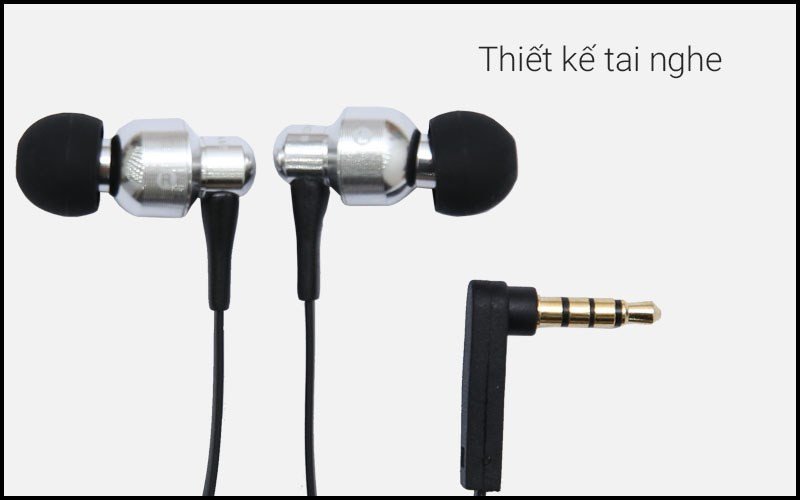 Chiếc tai nghe in ear có mic Awei ES500Ni với thiết kế ôm sát tai, tối ưu cho game thủ