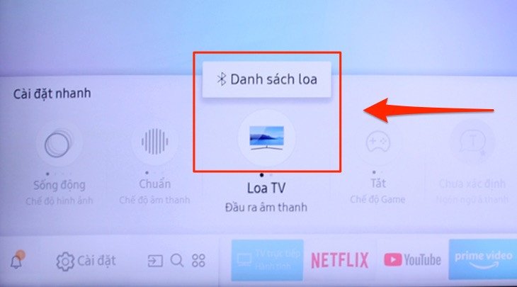 Chọn loa TV phù hợp để kết nối Bluetooth với tivi Samsung