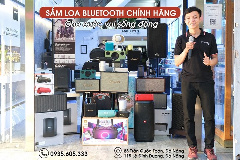 Địa chỉ mua loa bluetooth chính hãng tại Đà Nẵng